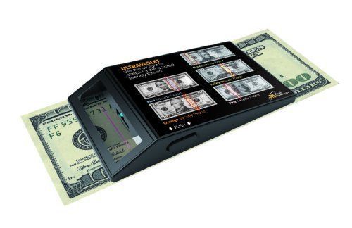Counterfeit Money Detector UV Portable Compact Fake Bills Passport Cards 2 Pack