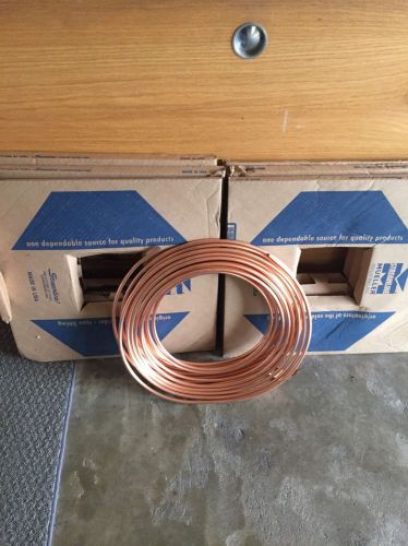 Soft Copper Tubing 1/4&#034; x 60&#039;- water/air tubing. 8 Available.