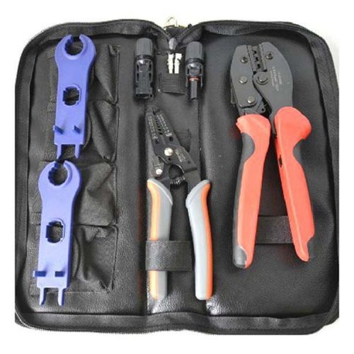 AGPV-1B MC4 Solar Panel Crimping Tool Kits For Solar Cable System