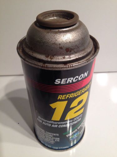 Sercon R12 Refrigerant 12 oz. Automotive New Old Stock NOS