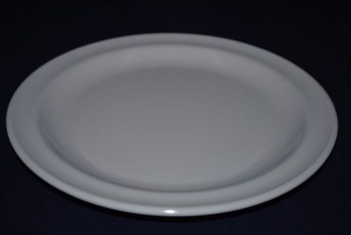 8 Dozen Tan New Melamine US107  7-1/4&#034; Round Dessert Plate DP-507   White