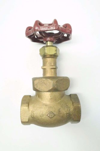 Crane 382p 300s 1000cwp 1 in npt bronze threaded globe valve d546526 for sale