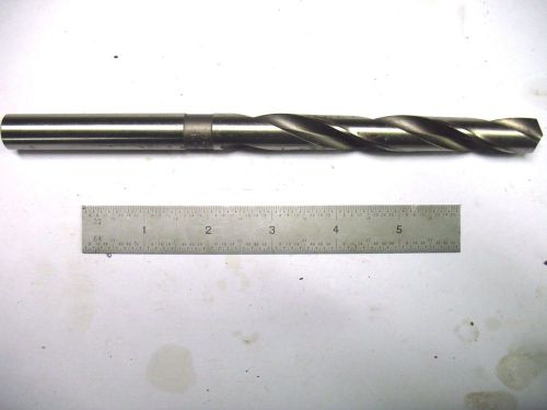 NEW AMERICAN MADE CLE- FORGE 9/16 OIL HOLE STRAIGHT SHANK TAPER LENGTH DRILL