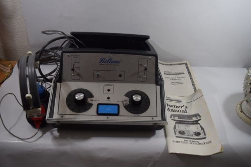 Beltone Audiometer Pure Tone Hearing Test Hz dB Model 119 with Headphones