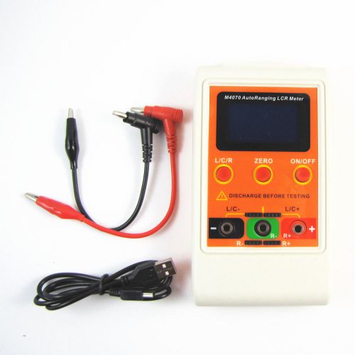 Professional M4070 Handheld LCR Bridge Capacitance Inductance Meter