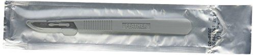 Feather 2975#10 Disposable Sterile Scalpel, #10 (Pack of 20)