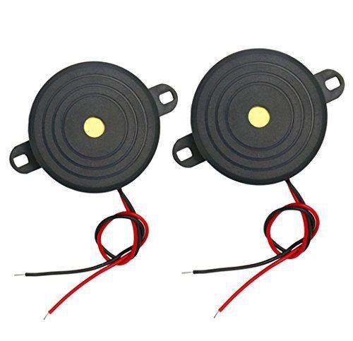 SOOKOO 2 Pack DC 9-15V HYD-4218 Active Piezo Electronic Alarm Buzzer