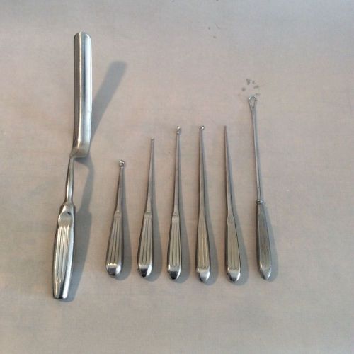 CODMAN Cushing Elevator Tools - Lot Of 7