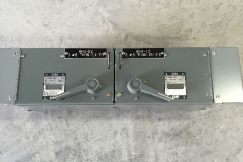 Westinghouse FDPT3622R Twin Panelboard Switch 60 Amp 600 Vac 3 Pole Series B
