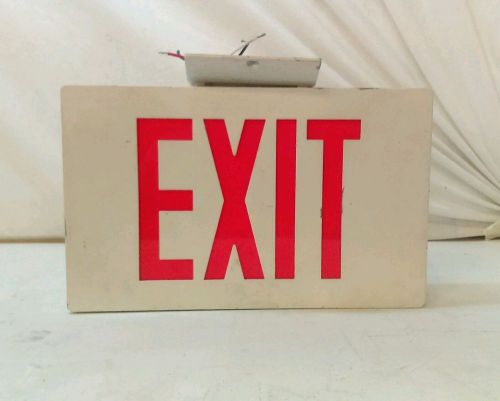 Double sided LED Red Emergency Exit Sign Light Lighting