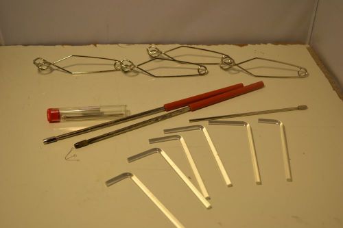 Safety Flask/Beaker Tongs Lot Plus More,14+ Pieces ****FREE SHIPPING****