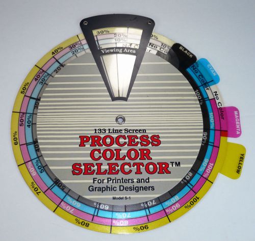 Process Color Selector Model S-1 for Printers and Graphic Designers