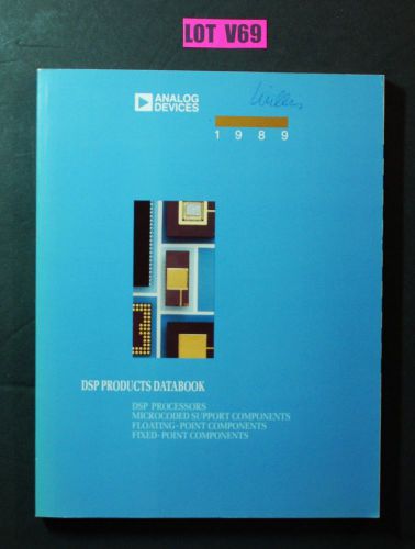 Analog Devices DSP Products Databook 1989 ELECTRONICS DIY DATA BOOK LOT V69