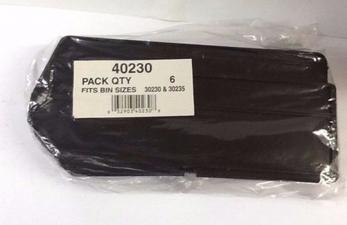 New Akro-Mils 40230 Black Lengthwise Dividers for 30230,30235, 30255 Akro Bin