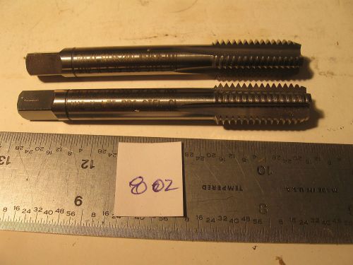 2 pc M12 x 1.75 BD6 Bottom Balax CI (Cast Iron) 54636-000 4 Flute New (802)