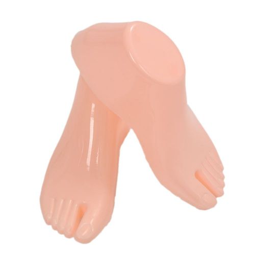 K9 2x hard plastic feet mannequin foot model tools for shoes display adult feet for sale