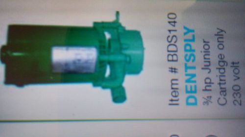 Bull Frog #BDS140, 3/4 HP Junior Cartridge Only 230volt for DENTSPLY Vacuum Pump