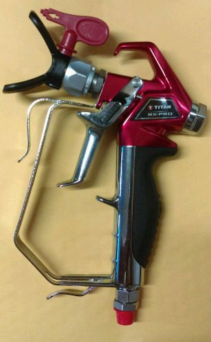 NEW Titan RX-PRO Red Series Airless Spray Gun with TR-1 517 Titan Reversible Tip