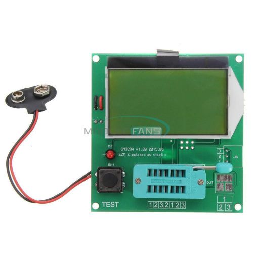 LCD GM328A Transistor Tester ESR Meter Frequency Square Wave Generator MF
