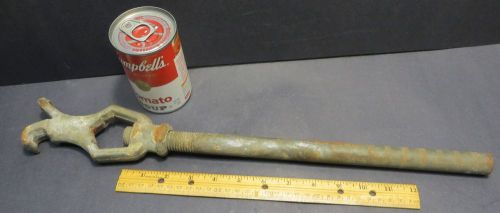 REED FORGED STEEL FIRE HYDRANT WRENCH FIREMAN FIREFIGHTER HYDRANT WRENCH ERIE PA