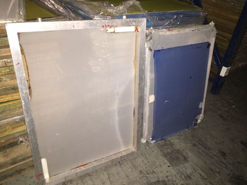 (47) aluminum screens for screen printing 24 x 20 / 33 x 24 for sale