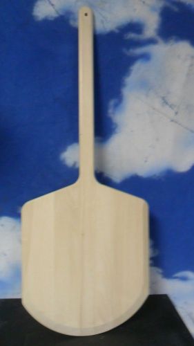 American   14&#034;x 16&#034; x 20&#034; handle  Solid Maple Serving Board Pizza peel paddle