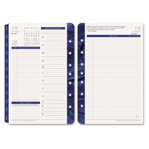 Franklin Covey 36229 Monticello 2017 Two-Page per Day Daily Planner Refill