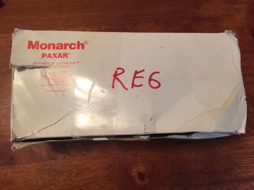 Monarch tagger tail paxar 10,000 regular fabric 1 inch 1&#034; #954778 new nib clear for sale