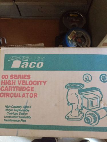 Taco 00 Series High Velocity Cartridge Circulator 0010-F2