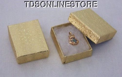 GOLD COTTON FILLED GIFT BOXES 100 QTY