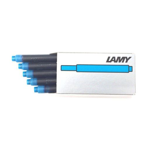 Lamy Turquoise T10 Fountain Pen Ink Refills (1 Pack of 5 Refills)