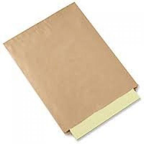Brown kraft paper bags flat merchandise bags, 10 x 13 inch - 100 pack for sale