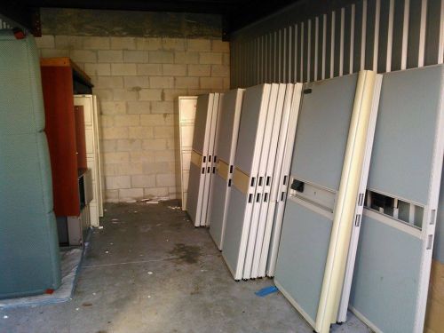 Office cubicles excellent condition about 36 panels plus desk panels must sell for sale