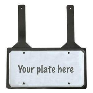 Rubber License Plate Holder - (6 1/2&#034;H x 12 1/4&#034;W)