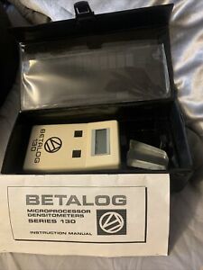 Betalog Microprocessor Densitometers Series 130 Vintage