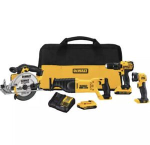 DeWalt DCK423D2 20 Volt MAX XR 4-Tool Cordless Combo Kit