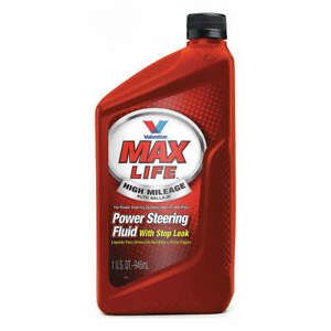 VALVOLINE VV335 Power Steering Fluid,32 oz,Amber