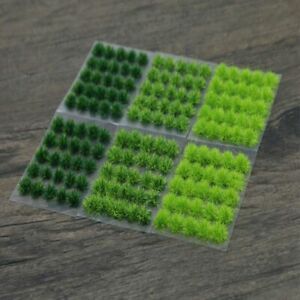 Plant Cluster Miniature Grass Bushes Artificial Grass Tufts Simulation Model