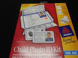 Avery Child Photo ID Kit - New