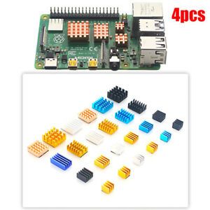 4pcs For Raspberry Pi 4B Aluminum Heatsink Radiator Cooler KitSJCABECA