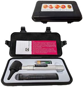 4th Generation Dr Mom LED Pocket Otoscope and Both Adult and Pediatric Specula