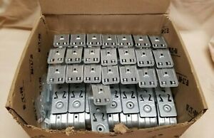 Lot 50 Eaton B-Line BCH32 2&#034; J-Hooks Cable Hooks Fasteners w/Clips