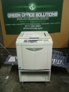 NEW Riso EZ221 High Speed Digital Duplicator EXCELLENT PRINT Low Meter OP Manual