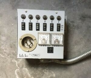 Emergen Switch 6-7500 Manual Generator Transfer Switch Panel 125VAC 30A Input
