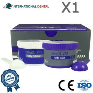 VPS Vinyl Polysiloxane Hydrophilic Putty Set Dental Impression Material 840g