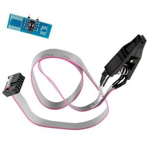 SOIC8 SOP8 Flash Chip IC Test Clips Socket Adapter Programmer BIOS/24/25/93 n6