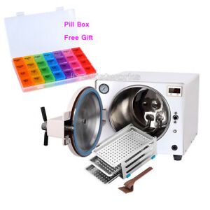 USA 18L Dental Autoclave Steam Sterilizer Medical Sterilization +Free Gift