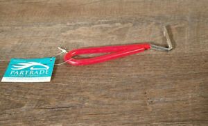 HORSE HOOF PICK PICKER SHOE SCRAPE EQUESTRIAN SCRAPER STAINLESS RED or GREEN