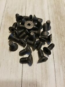 5/16-18 x 3/4&#034; Flat Head Socket Cap Screws Black Oxide Alloy Steel ~ QTY 25