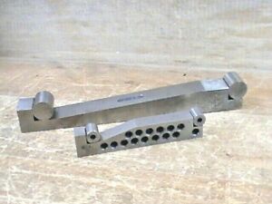 (2)PRE-OWNED MACHINISTS SINE BARS 11-1/2&#034;X 1-3/16&#034; &amp; 6&#034;X 3/4&#034;
